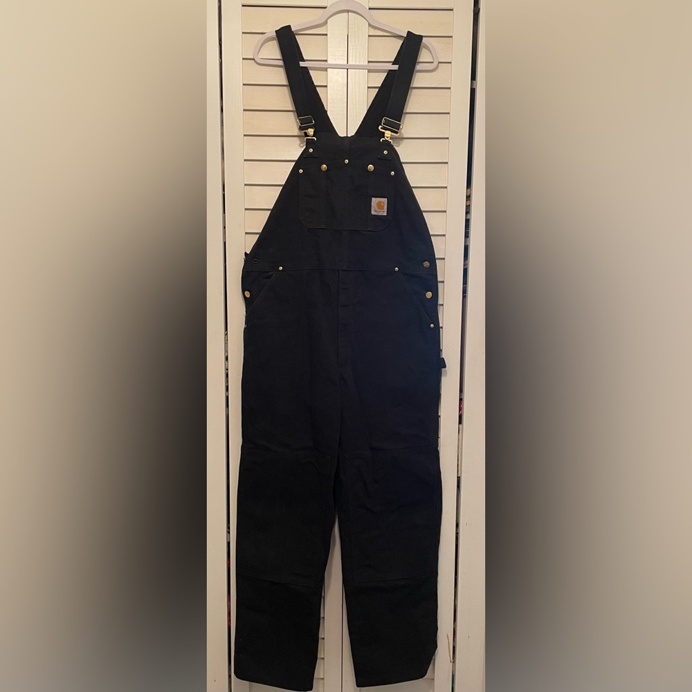 RELAXED FIT DUCK BIB OVERALL